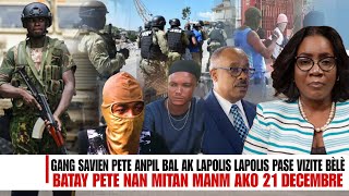 Lapolis pete anpil Bal ak Baz Savien, Solda Timepri nan Volè Bef, Lapolis frape Bèlè, Batay Elrancho