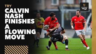 Calvin Nash with a scorching score