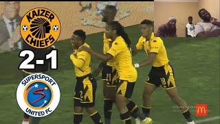 Kaizer Chiefs vs Supersport United | All Goals | Extended Highlights | DSTV Premiership