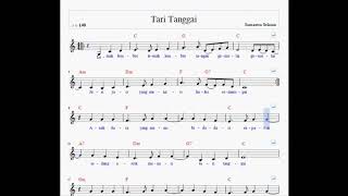 Chord Lagu Tari Tanggai