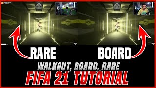 Jak poznat WALKOUT, BOARD a RARE hráče ve FIFA 21?