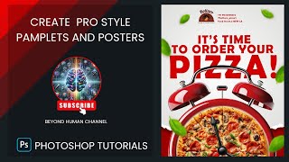 Create Fast Food social media post design |  Photoshop Tutorial |