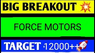 FORCE MOTORS SHARE LATEST NEWS TODAY,FORCE MOTORS SHARE ANALYSIS,FORCE MOTORS SHARE TARGET