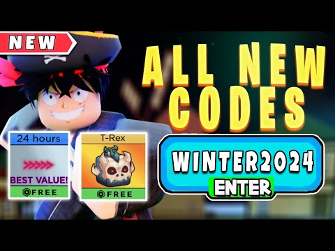 *NEW YEAR* ALL WORKING BLOXFRUITS CODES FOR JANUARY 2024. ( Gives XP and Permanent fruit )!