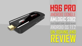 Amazon FireStick Killer - H96 Pro Android 7.1 TV Stick S912 Chipset - Un-boxing And Review