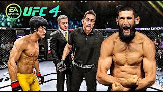 UFC 4 Bruce Lee Vs. Khamzat Chimaev - Ea Sports UFC 4 - Epic Fight