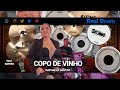 Raphaela Santos Copo de Vinho ( cover bateria real drum ) Iara Mirelle Nunes