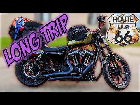 Setting up a Harley Iron 883 Sportster for a Route 66 Trip Setting up a Harley Iron 883 Sportster for a Route 66 Trip