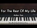 For The Rest Of My Life - Maher Zain | Piano Karaoke by Andre Panggabean