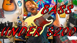 Budget Bass Guitars Under $200 - Harley Benton, Firefly, Xaviere And More