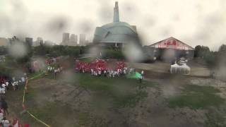 Canada Day Living Flag 2014