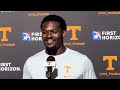 tennessee football lb elijah herring press conference ahead of florida game i tennessee volunteers