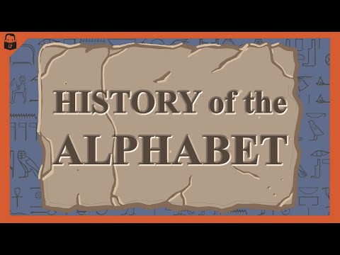 The history of the alphabet