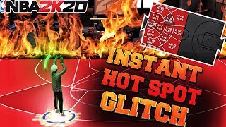*NEW* NBA 2K20 Hot Zones GLITCH - How To Get HOT SPOTS PERMANENTLY in under 10 SECONDS NOT CLICKBAIT