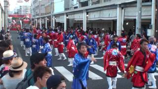 高知県立農業大学校 　～2016高知よさこい祭り・本祭2日目(菜園場競演場)