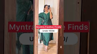 Myntra Festive kurta sets from BFF sale #shorts #fashion