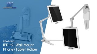 IPD-19: ขายึดจอไอแพด Foldable Stand Tablet/iPad Holder