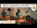 New Shadow Catcher Features in Blender 3.0 | Cycles X Tutorial