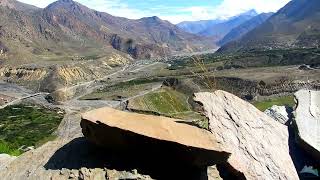 Mesmerizing view of Jomsom valley from the monastery viewpoint | Upper Mustang tour