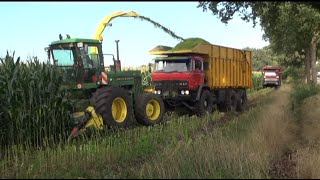 Maïs 2013 | John Deere 5830 | 2x Ginaf Max A-15 | Fendt 612 | Ahlmann | Deutz Fahr | Brimont