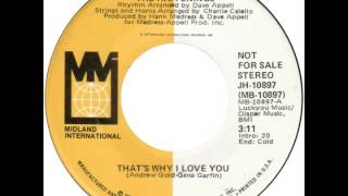 Happenings – “That’s Why I Love You” (Midland Intl) 1977