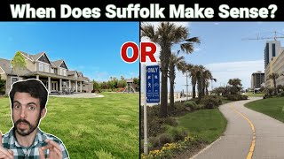 Living in Suffolk Vs Virginia Beach Area - When is Suffolk the Best Option?