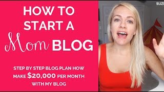 How to start a mom blog and make money - 11 Easy Steps