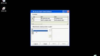 Sobolsoft com How To Use MS Access Split Fields Software