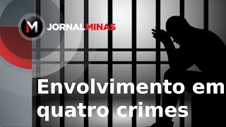 Homem envolvido em quatro crimes é preso - Jornal Minas