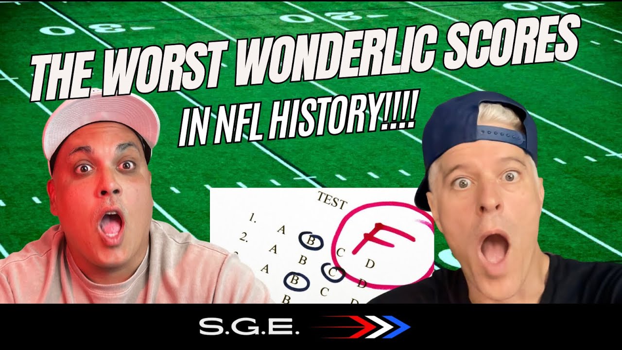 The Best & Worst Wonderlic Scores In NFL History!! - YouTube