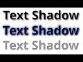 Coding for Beginners: How to Add a Shadow to Your Text (text-shadow)
