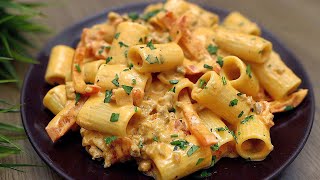 A simple and delicious pasta recipe for dinner in 15 minutes.