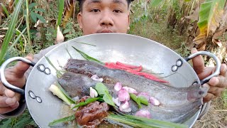 ហប់ត្រីអណ្ដែងដាក់ម្ទេសច្រើនបានឆ្ងាញ់🌶️ Hop Catfish