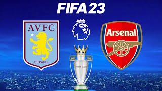 FIFA 23 | Aston Villa vs Arsenal - English Premier League - PS5 Gameplay