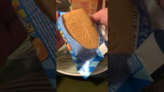 Satisfying ASMR - ice cream unwrapping | Nogger sandwich 🥪 #unwrappingasmr #icecreamasmr #shorts