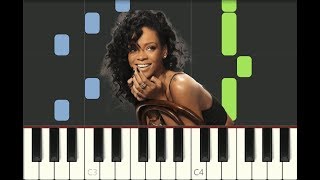 piano tutorial "DIAMONDS" Rihanna, with free sheet music (pdf)