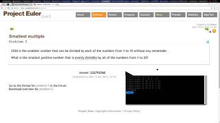 005. Smallest multiple -- Project Euler -- Sidef