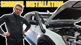 How to Install a Stainless-Steel Snorkel | 4WD | Kingz Customs