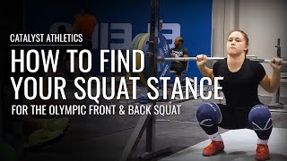 Find Your Squat Stance for the Olympic Squat