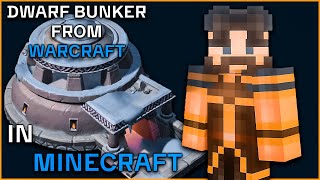 How to build DWARF BUNKER in Minecraft from Warcraft? | Minecraft Buildings Tutorial | Dwarf