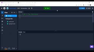 DAY 2 - PROJECT 2 - Tip calculator