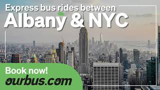 Now offering express bus trips between New York & Albany!