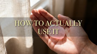 How I Actually Use Crystals: A Beginner's Practice Guide