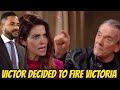 Victor issued an order to fire Victoria from the position of CEO because of bigotry Y&R Spoilers