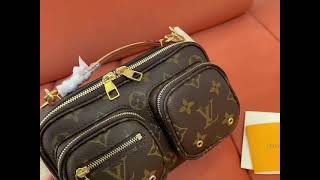 LOUIS VUITTON UTILITY CROSSBODY PURSE M45672