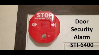 STI 6400 Door Security Alarm