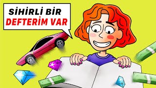 Sihirli Bir Defterim Var ve İçine Ne Yazarsam Gerçekleşiyor