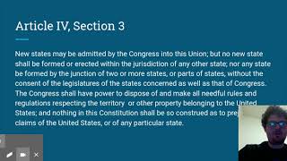3.4 The National Government & The States - Google Slides