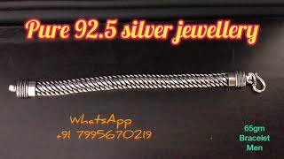 Pure 92.5 silver jewellery, part-140