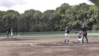 2021/10/17　2年　秋季大会　関西大会　3回戦①(アップ)　VS　大和高田シニア　寝屋川公園第一野球場